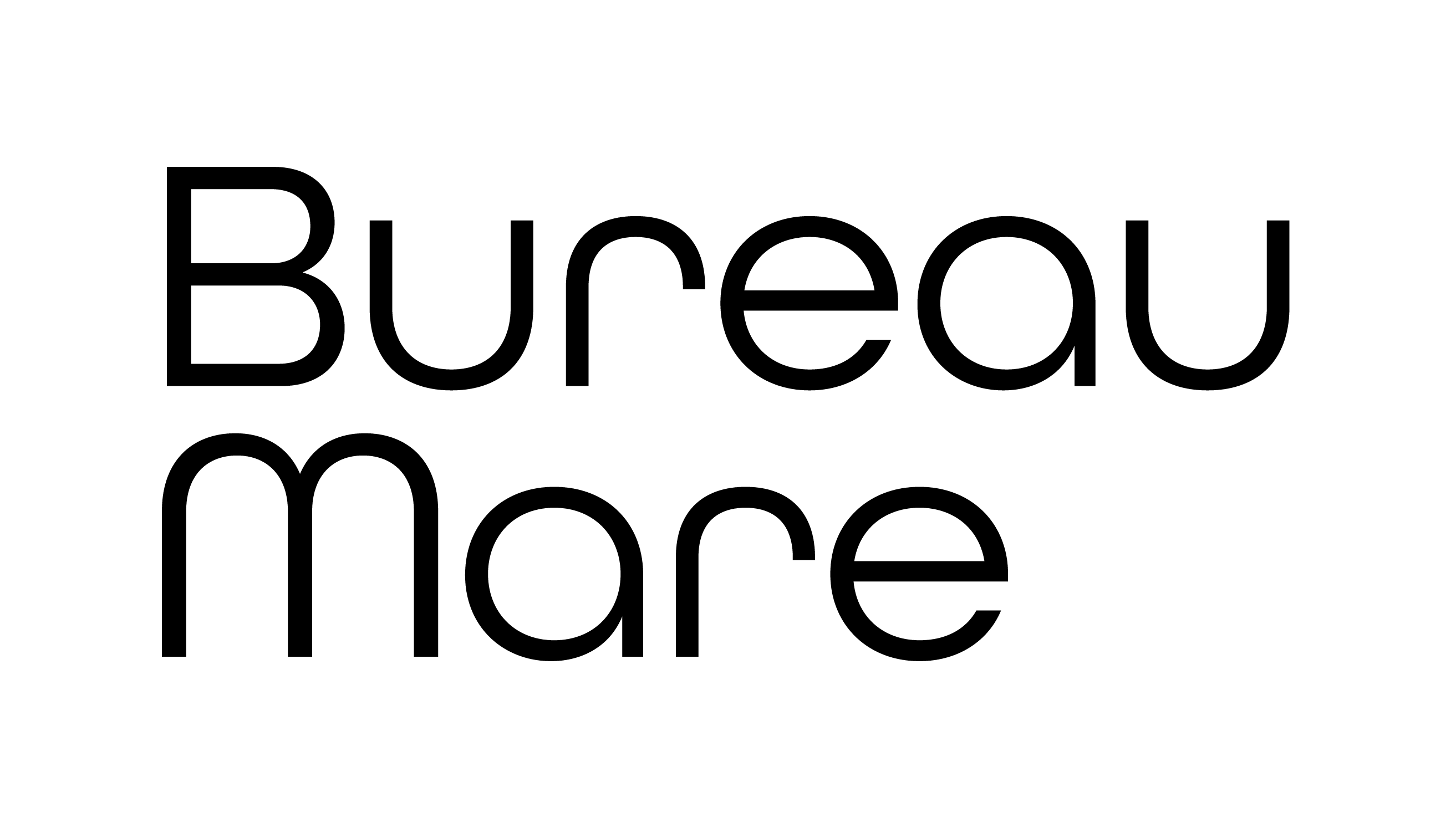 Bureau Mare - Logo Zwart